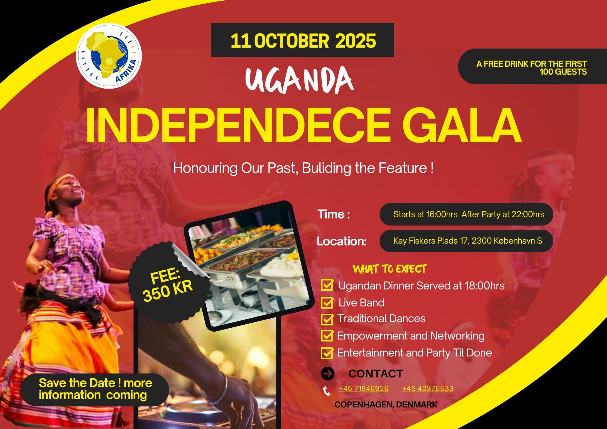 Uganda Independence Day Gala Denmark 2025